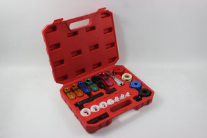 25PC Line Disconnect Tool Kit A/C Fuel Transmission Removal Set Blow Case QD25