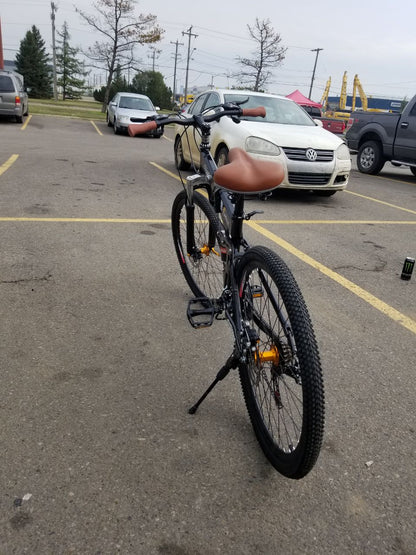 26" Folding Mountain Bike 21 Speed Shimano Aluminum Frame Front & Rear Suspension NS75 - with | Sold by Uncle Wiener's Wholesale