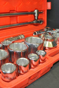 26 - Piece Impact Socket Set – 3/4" & 1" Drive, Metric & SAE Sizes - with SAE 26 PCS | Sold by Uncle Wiener's Wholesale