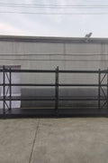 26.5FT Industrial Racking – Heavy - Duty 3 & 4 Tier Black Metal Rack Storage Shelving - with 26.5 ft L × 24 in W × 6.5 ft 4 Layers All Black | Sold by Uncle Wiener's Wholesale