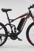 26" Electric Mountain E-Bike – 350W Motor, LCD Display, Full Suspension