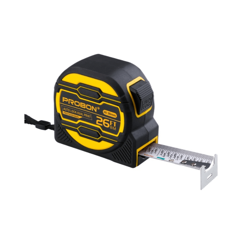 26FT Tape Measure 8m x 30mm Magnetic Double-Sided Auto Lock Measuring Tape PB001 - with | Sold by Uncle Wiener's Wholesale