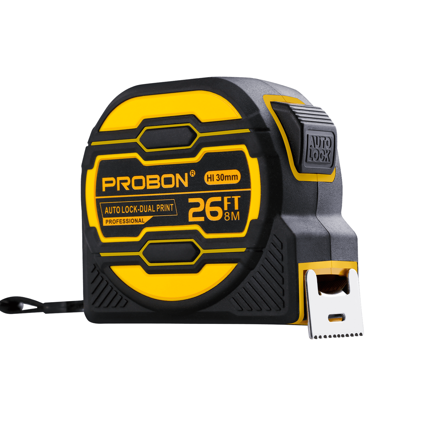 26FT Tape Measure 8m x 30mm Magnetic Double-Sided Auto Lock Measuring Tape PB001 - with | Sold by Uncle Wiener's Wholesale
