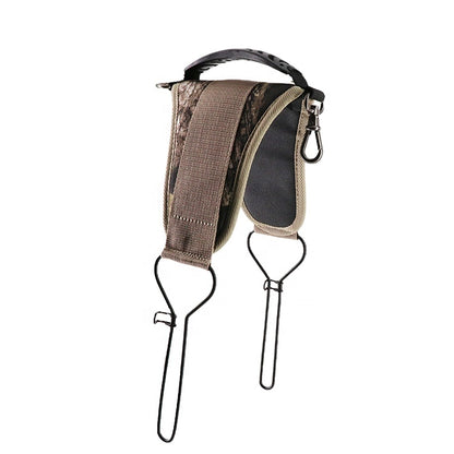 Hunting Camo Duck Carry Strap with Dual Steel Game Hooks – Waterfowl Carrier 277123
