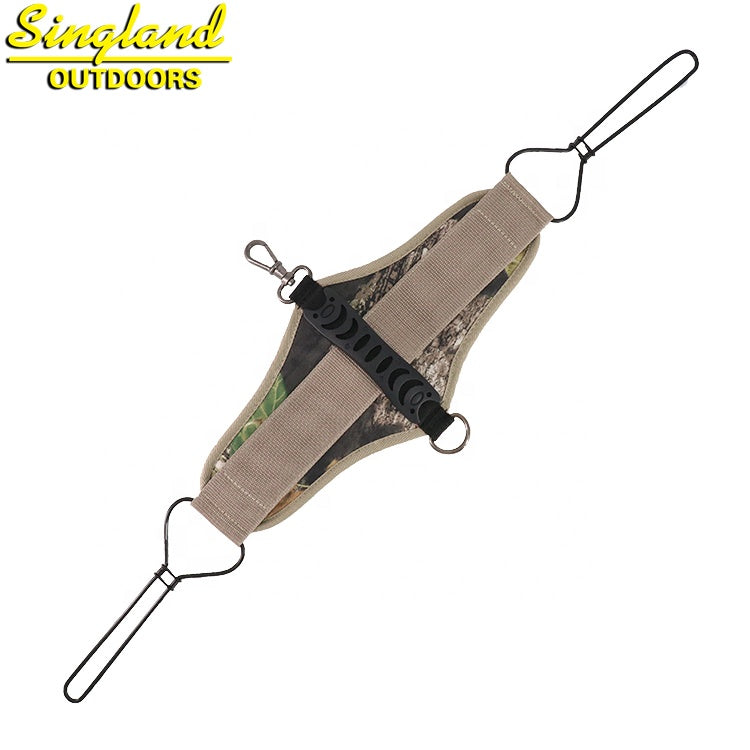 Hunting Camo Duck Carry Strap with Dual Steel Game Hooks – Waterfowl Carrier 277123