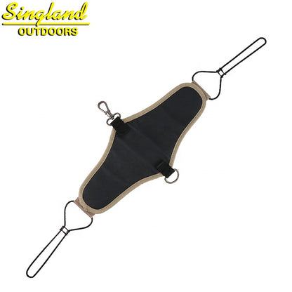 Hunting Camo Duck Carry Strap with Dual Steel Game Hooks – Waterfowl Carrier 277123