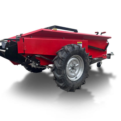 28 cu ft 3 - Point PTO Manure Spreader for Tractors – 36" Wide Opening, Approx. 114" x 46" x 31" Overall, Heavy - Duty Farm & Pasture Spreader ZY25G - with | Sold by Uncle Wiener's Wholesale