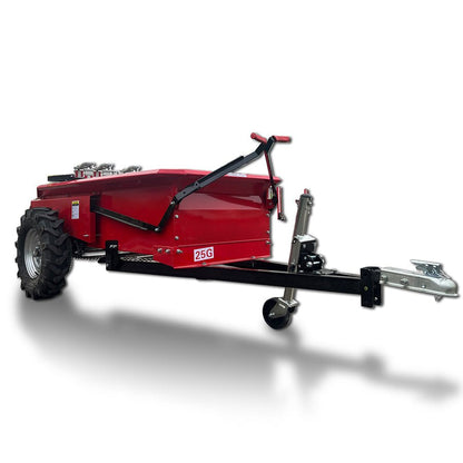 28 cu ft 3 - Point PTO Manure Spreader for Tractors – 36" Wide Opening, Approx. 114" x 46" x 31" Overall, Heavy - Duty Farm & Pasture Spreader ZY25G - with | Sold by Uncle Wiener's Wholesale