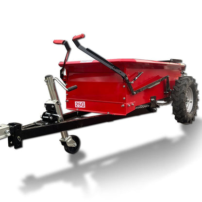 28 cu ft 3 - Point PTO Manure Spreader for Tractors – 36" Wide Opening, Approx. 114" x 46" x 31" Overall, Heavy - Duty Farm & Pasture Spreader ZY25G - with | Sold by Uncle Wiener's Wholesale