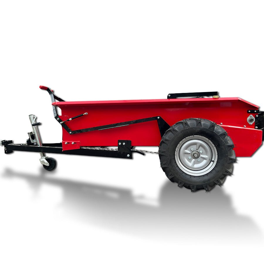 28 cu ft 3 - Point PTO Manure Spreader for Tractors – 36" Wide Opening, Approx. 114" x 46" x 31" Overall, Heavy - Duty Farm & Pasture Spreader ZY25G - with | Sold by Uncle Wiener's Wholesale