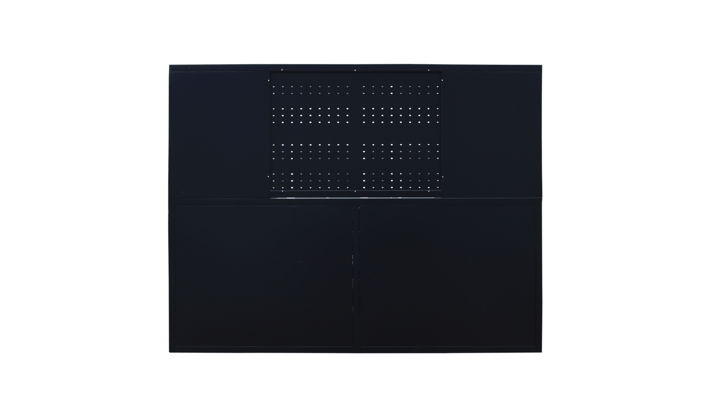 28 - Drawer Heavy Duty Tool Box Workbench 7FT – Locking Drawers, Stainless Steel & Painted Finishes Red, Blue, Black, Stainless - with Blue | Sold by Uncle Wiener's Wholesale