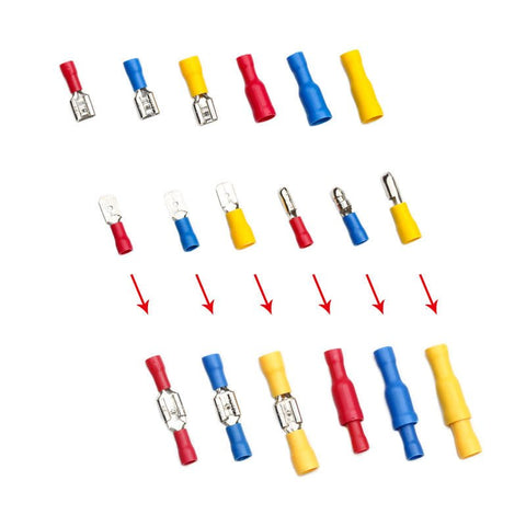 280pcs Spade Insulated Terminals Cable Connector Kit CZ0100014 - with | Sold by Uncle Wiener's Wholesale