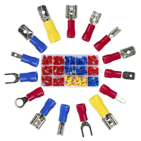 280pcs Spade Insulated Terminals Cable Connector Kit CZ0100014 - with | Sold by Uncle Wiener's Wholesale