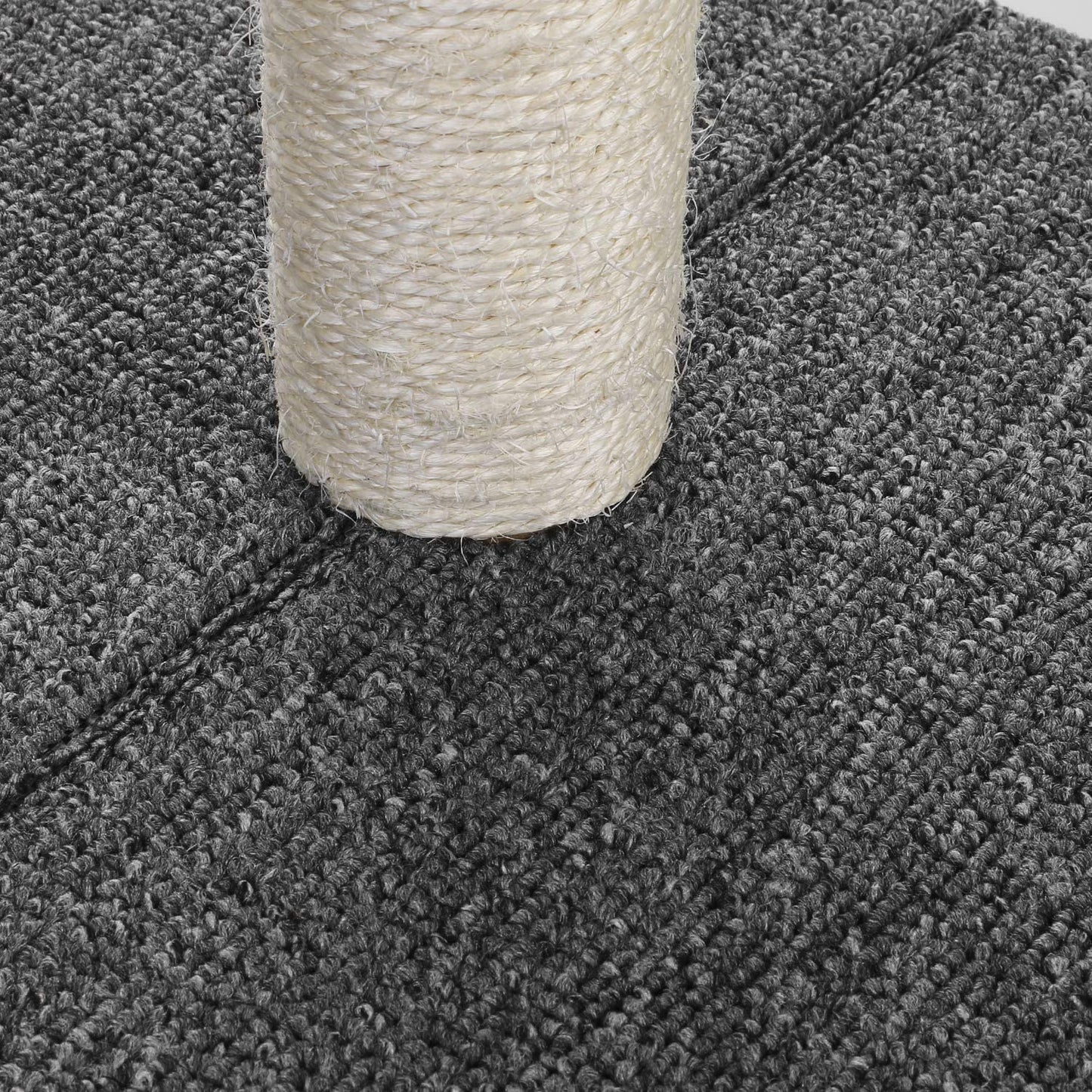 29" Tall Cat Scratching Post – Heavy-Duty Sisal Cat Scratcher with Stable Carpeted Base AMCT01 - with | Sold by Uncle Wiener's Wholesale