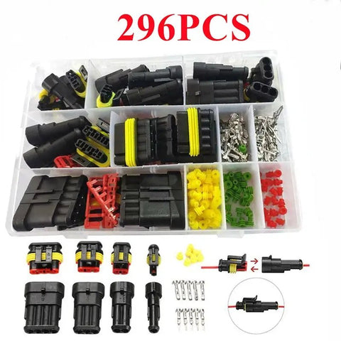 296pcs AMP Super Seal Waterproof Electrical Connector Kit FS030248 - with | Sold by Uncle Wiener's Wholesale