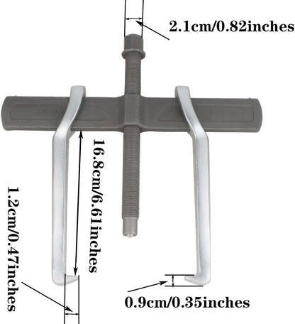 2-Jaw Gear Puller 4" 8" 12" Heavy-Duty Bearing Pulley Removal Tool 2JLM