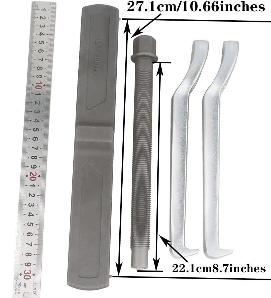 2-Jaw Gear Puller 4" 8" 12" Heavy-Duty Bearing Pulley Removal Tool 2JLM