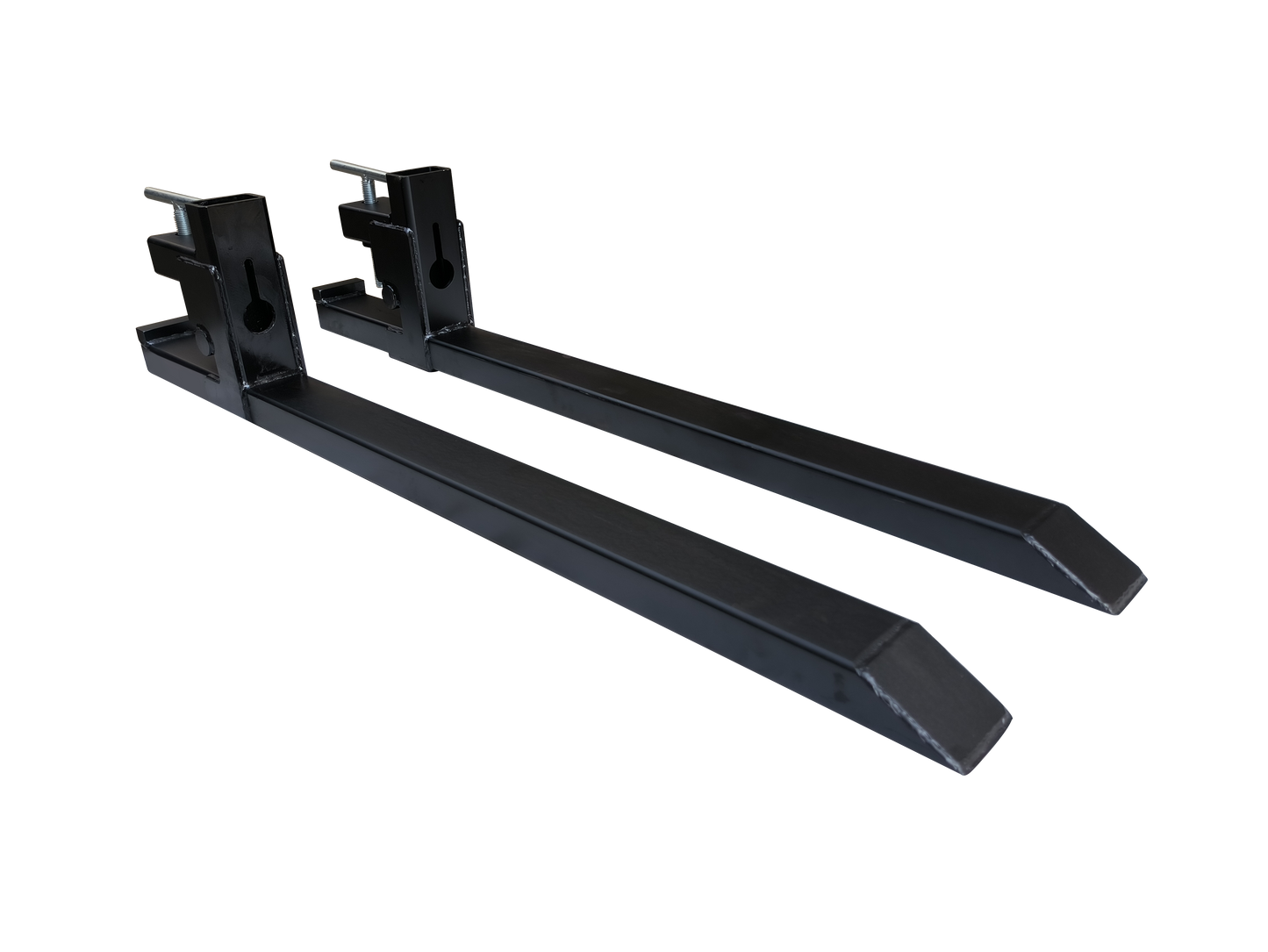60 Inch Heavy Duty Clamp On Pallet Forks 6000 lb Capacity Tractor Loader Fork Attachment 814580