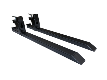 60 Inch Heavy Duty Clamp On Pallet Forks 6000 lb Capacity Tractor Loader Fork Attachment 814580