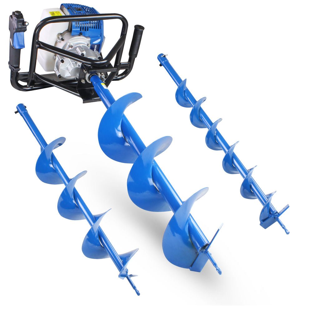 2HP Gas - Powered Earth & Ice Auger with 3 Drill Bits – WTD520 - with | Sold by Uncle Wiener's Wholesale