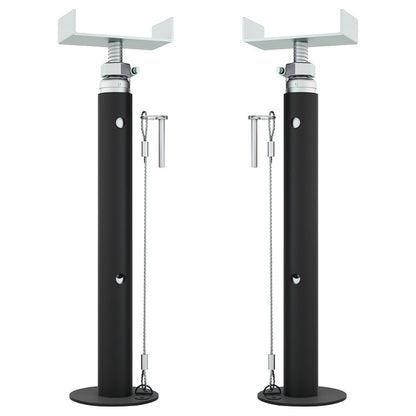 2PK RV Stabilizer Jacks – Heavy - Duty Steel Construction | 5000 LB Capacity - with Crank - Handle Stabilizer Jacks | Sold by Uncle Wiener's Wholesale