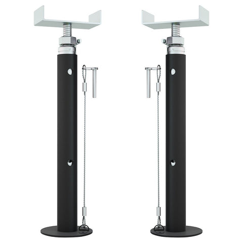 2PK RV Stabilizer Jacks – Heavy - Duty Steel Construction | 5000 LB Capacity - with Crank - Handle Stabilizer Jacks | Sold by Uncle Wiener's Wholesale