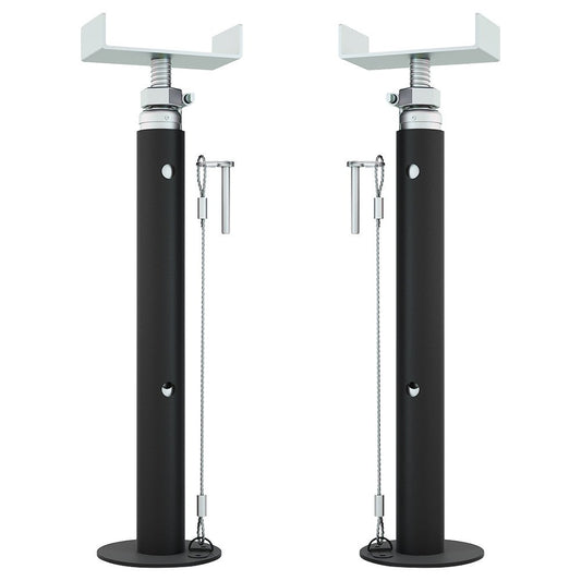 2PK RV Stabilizer Jacks – Heavy - Duty Steel Construction | 5000 LB Capacity - with Crank - Handle Stabilizer Jacks | Sold by Uncle Wiener's Wholesale