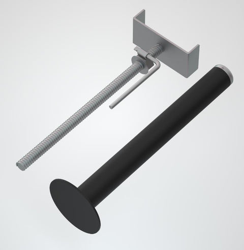 2PK RV Stabilizer Jacks – Heavy - Duty Steel Construction | 5000 LB Capacity - with Crank - Handle Stabilizer Jacks | Sold by Uncle Wiener's Wholesale