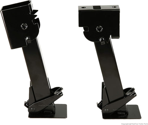 2PK Telescoping Swing Down Trailer Stabilizer Jacks – 1000 lbs Support with Handle & Mounting Screws – For RV, Camper, Utility Trailers – CSJ010002 - with | Sold by Uncle Wiener's Wholesale
