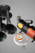 4-Trumpet Train Horn Kit with 12V Compressor

Loud Air Horn Set for Trucks and Buses

Compressor Included with Train Horn

Metal Air Horn with Chrome Finish

Air Horn Kit Packaging and Parts Overview