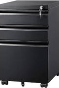 3 - Drawer Lockable Metal Filing Cabinet – Underdesk Storage – SKU: 216444 - with | Sold by Uncle Wiener's Wholesale