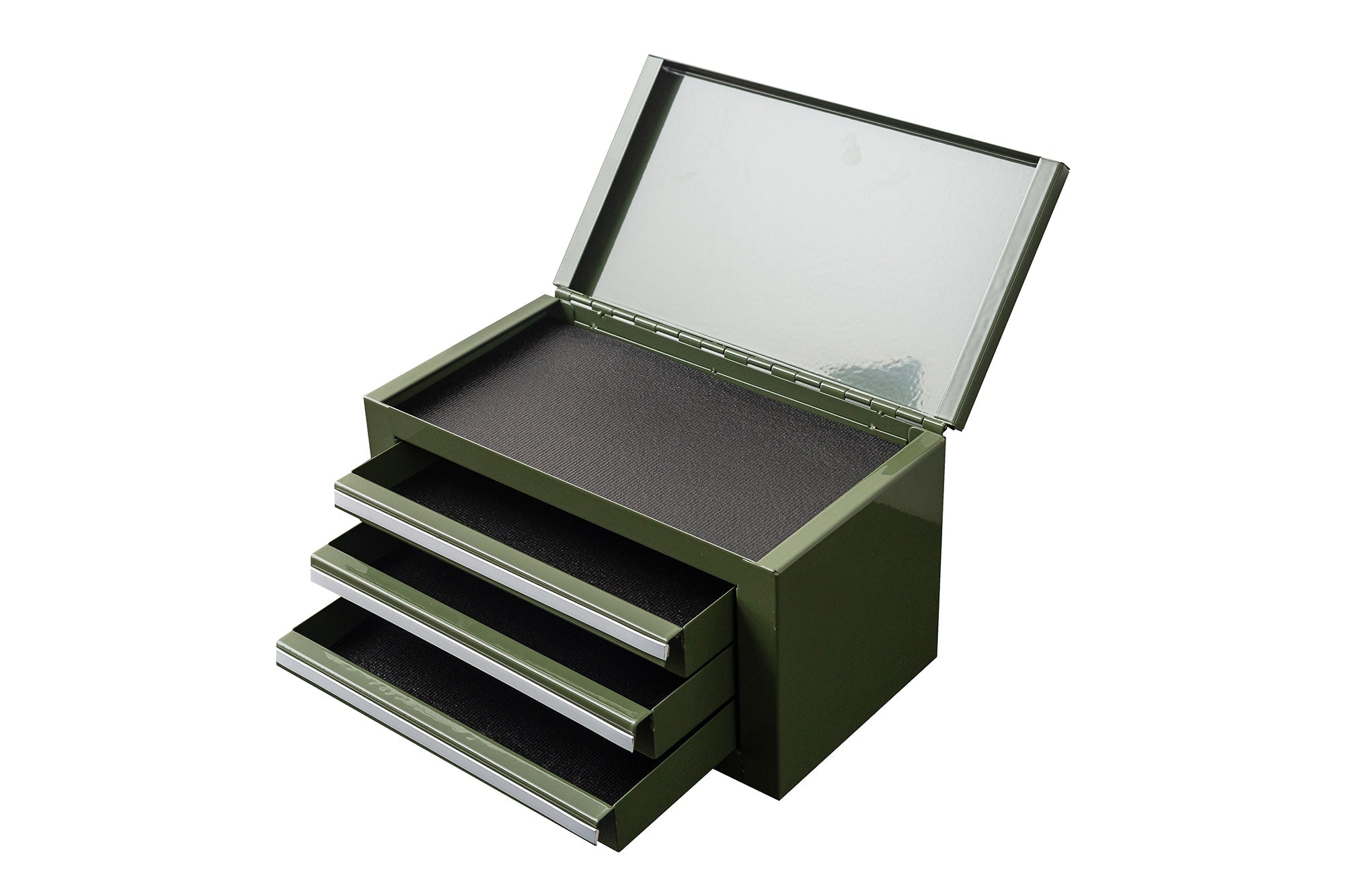 3 - Drawer Mini Tool Chest – Portable Steel Toolbox with Top Storage & PVC - Lined Drawers | Multiple Colors - with | Sold by Uncle Wiener's Wholesale