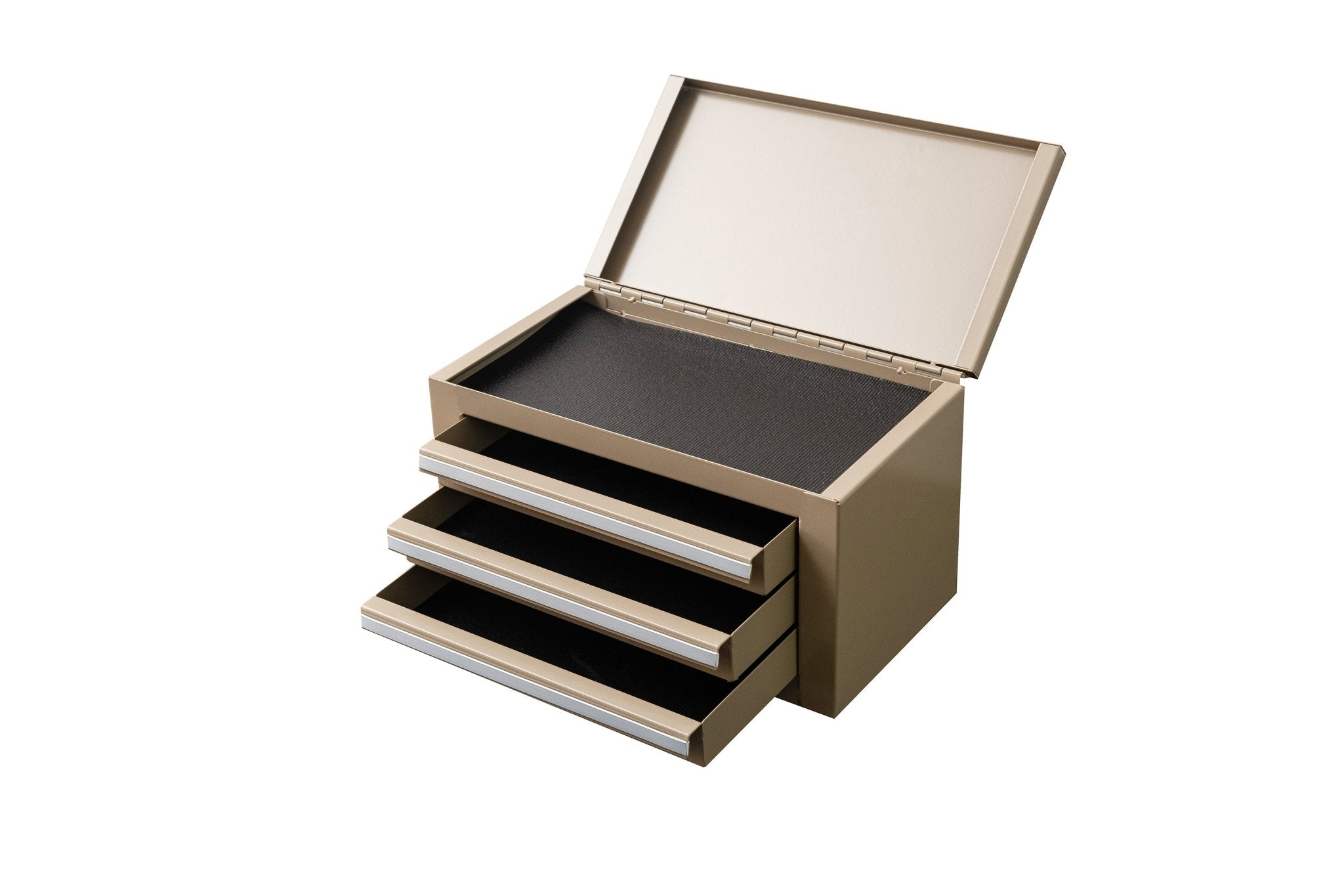 3 - Drawer Mini Tool Chest – Portable Steel Toolbox with Top Storage & PVC - Lined Drawers | Multiple Colors - with | Sold by Uncle Wiener's Wholesale