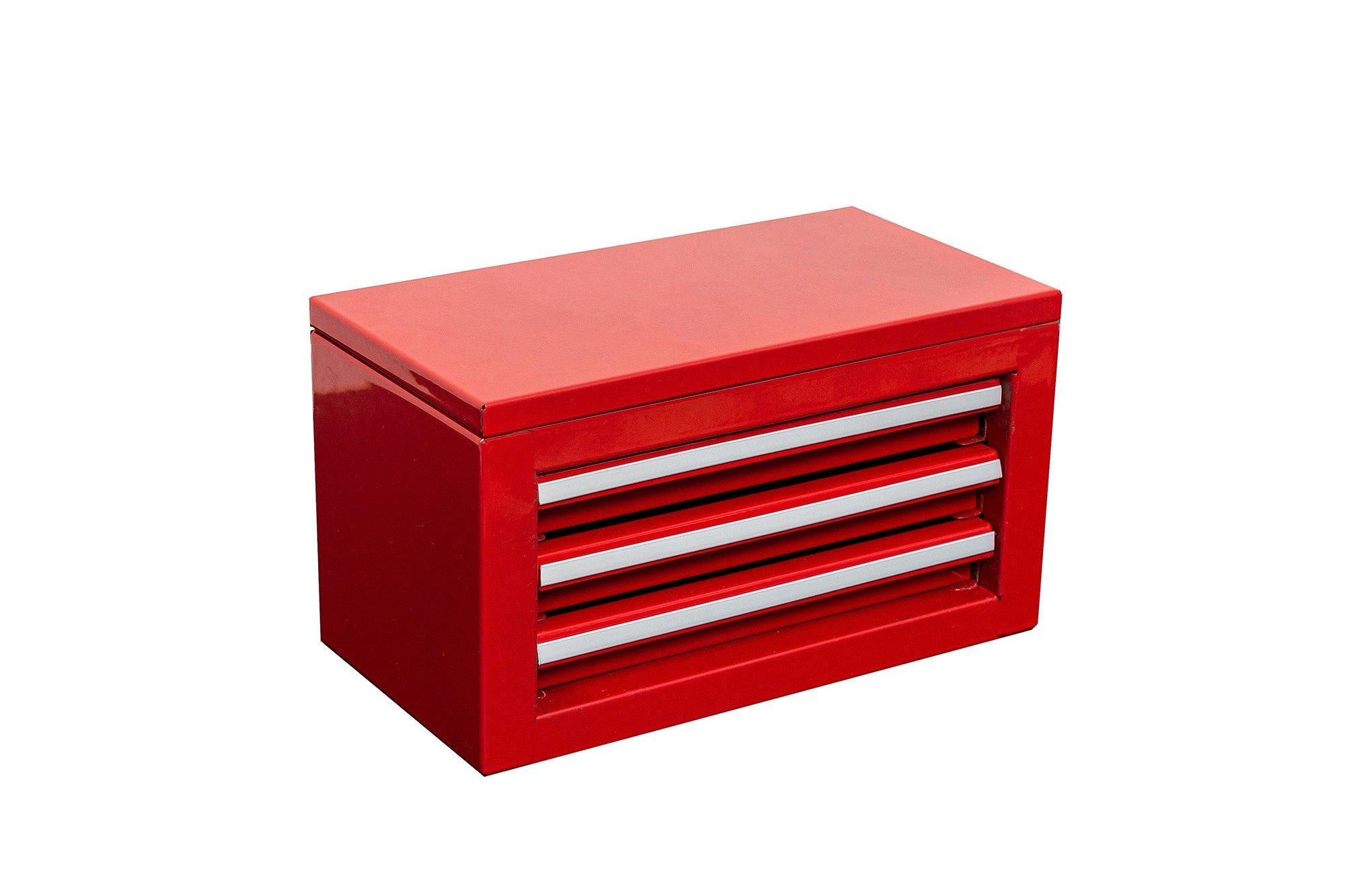 3 - Drawer Mini Tool Chest – Portable Steel Toolbox with Top Storage & PVC - Lined Drawers | Multiple Colors - with | Sold by Uncle Wiener's Wholesale