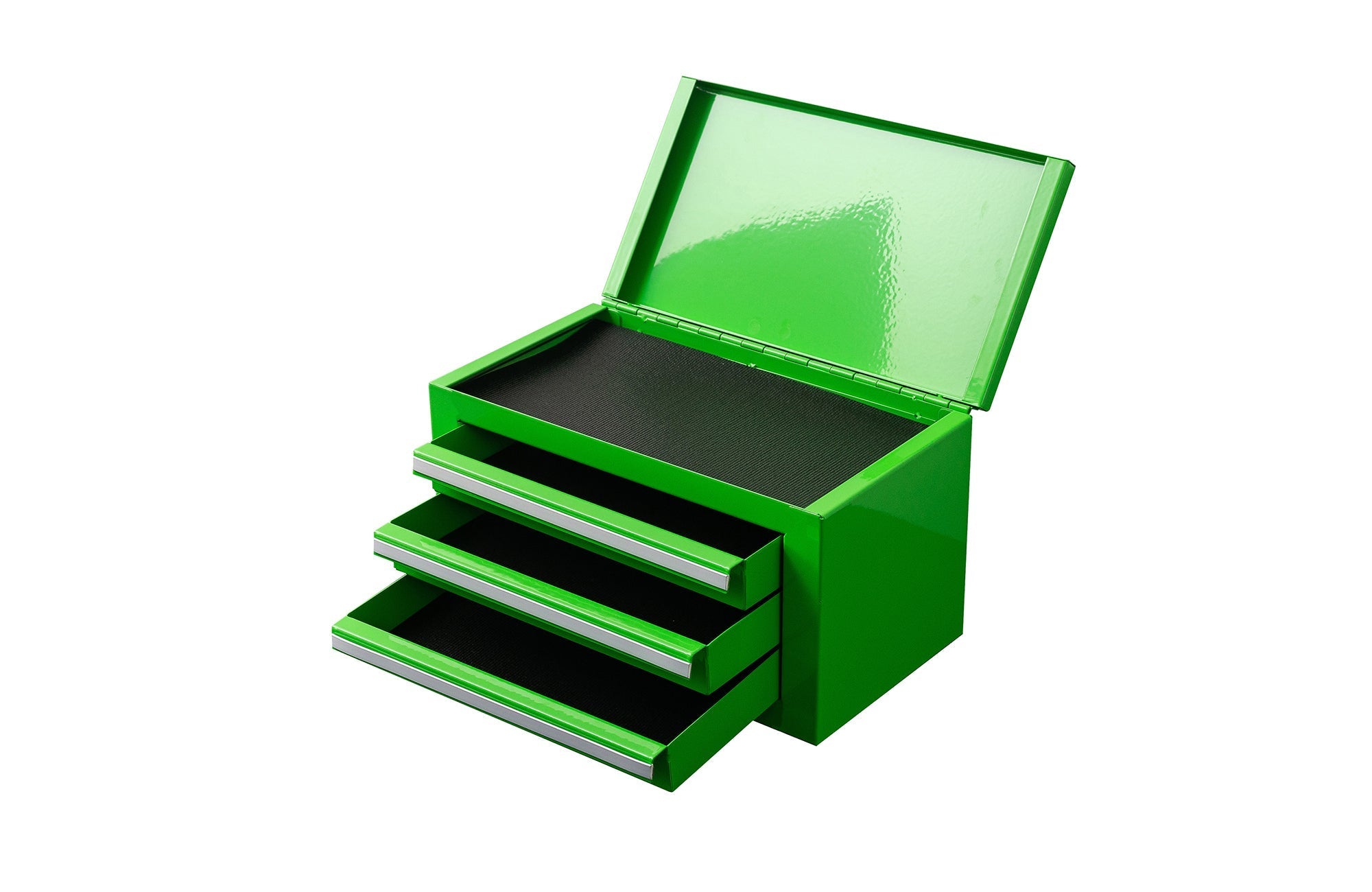 3 - Drawer Mini Tool Chest – Portable Steel Toolbox with Top Storage & PVC - Lined Drawers | Multiple Colors - with | Sold by Uncle Wiener's Wholesale