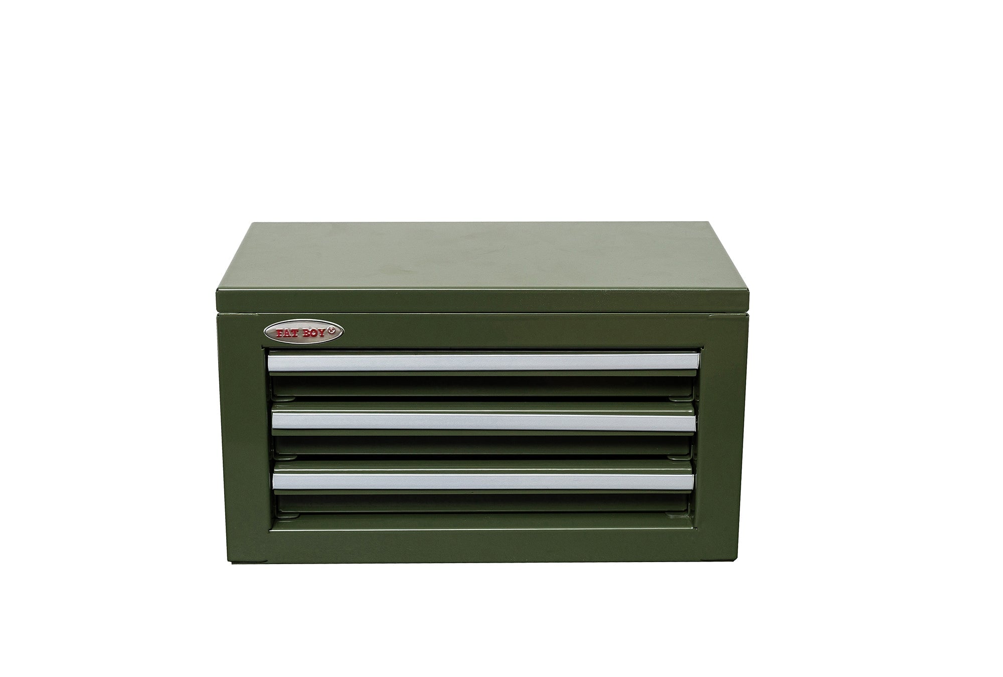 3 - Drawer Mini Tool Chest – Portable Steel Toolbox with Top Storage & PVC - Lined Drawers | Multiple Colors - with Olive Green | Sold by Uncle Wiener's Wholesale