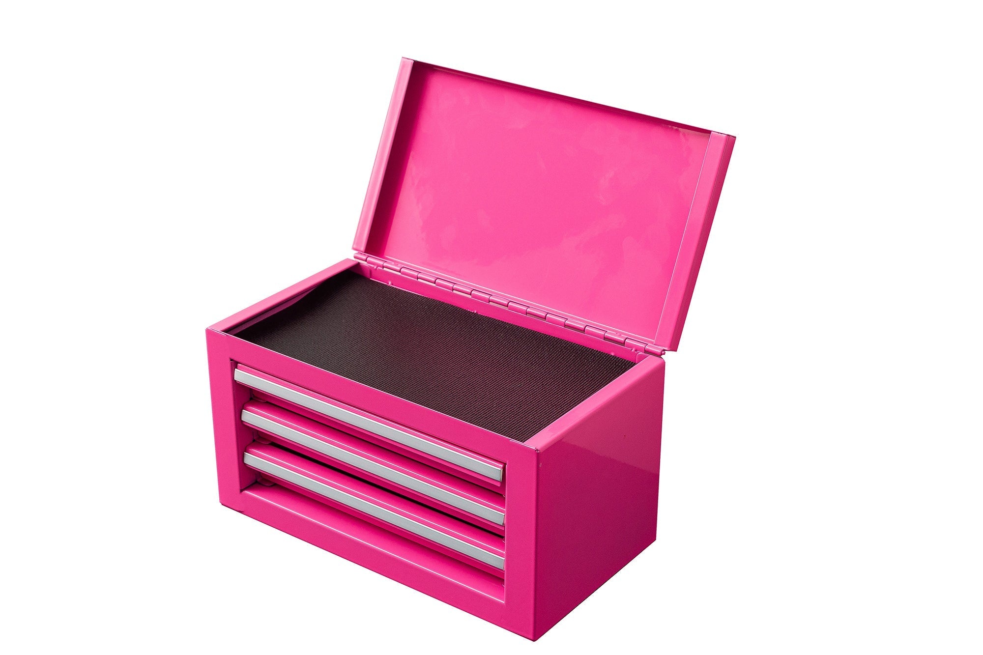 3 - Drawer Mini Tool Chest – Portable Steel Toolbox with Top Storage & PVC - Lined Drawers | Multiple Colors - with | Sold by Uncle Wiener's Wholesale