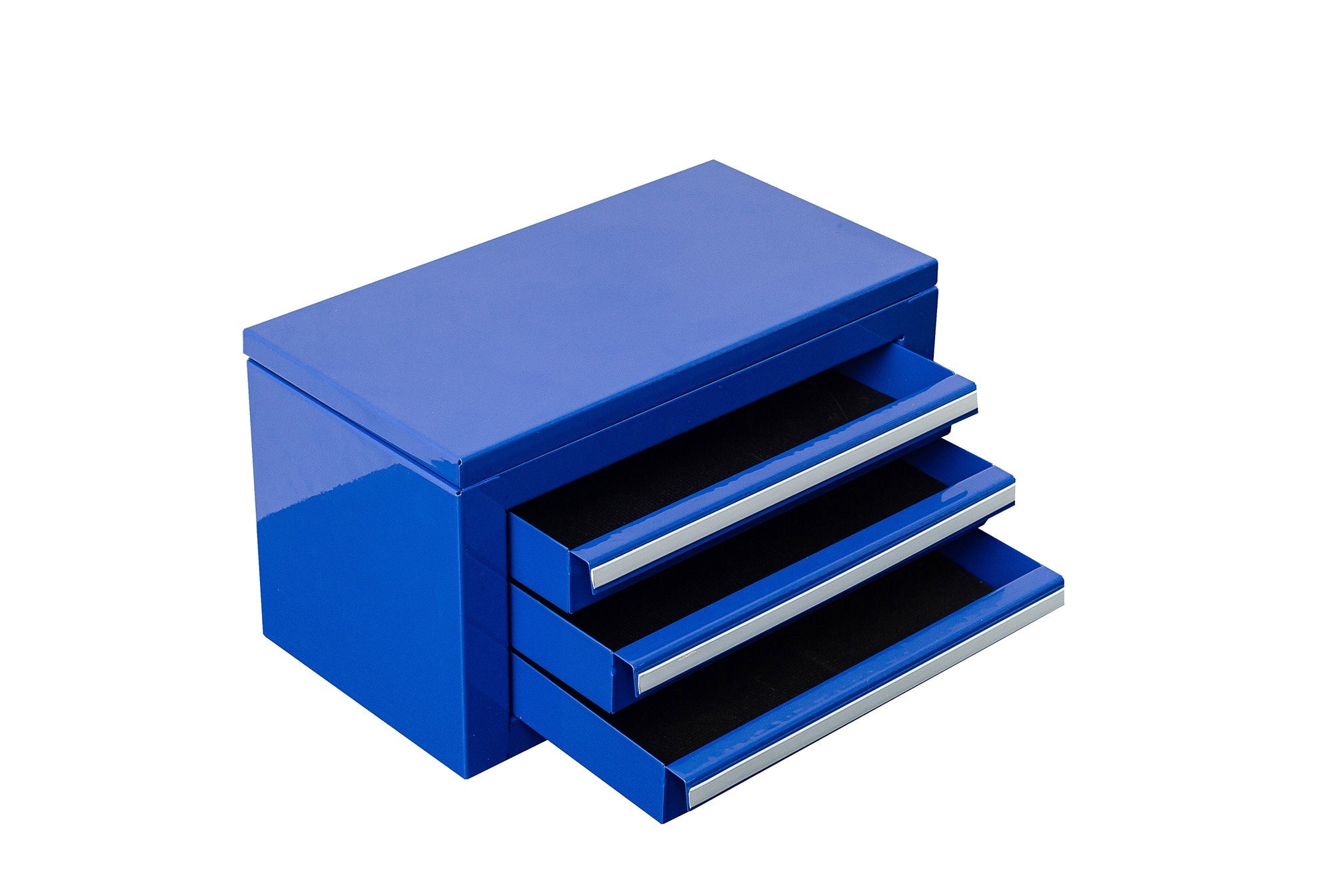 3 - Drawer Mini Tool Chest – Portable Steel Toolbox with Top Storage & PVC - Lined Drawers | Multiple Colors - with | Sold by Uncle Wiener's Wholesale