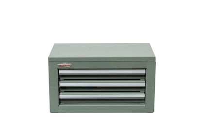 3 - Drawer Mini Tool Chest – Portable Steel Toolbox with Top Storage & PVC - Lined Drawers | Multiple Colors - with | Sold by Uncle Wiener's Wholesale