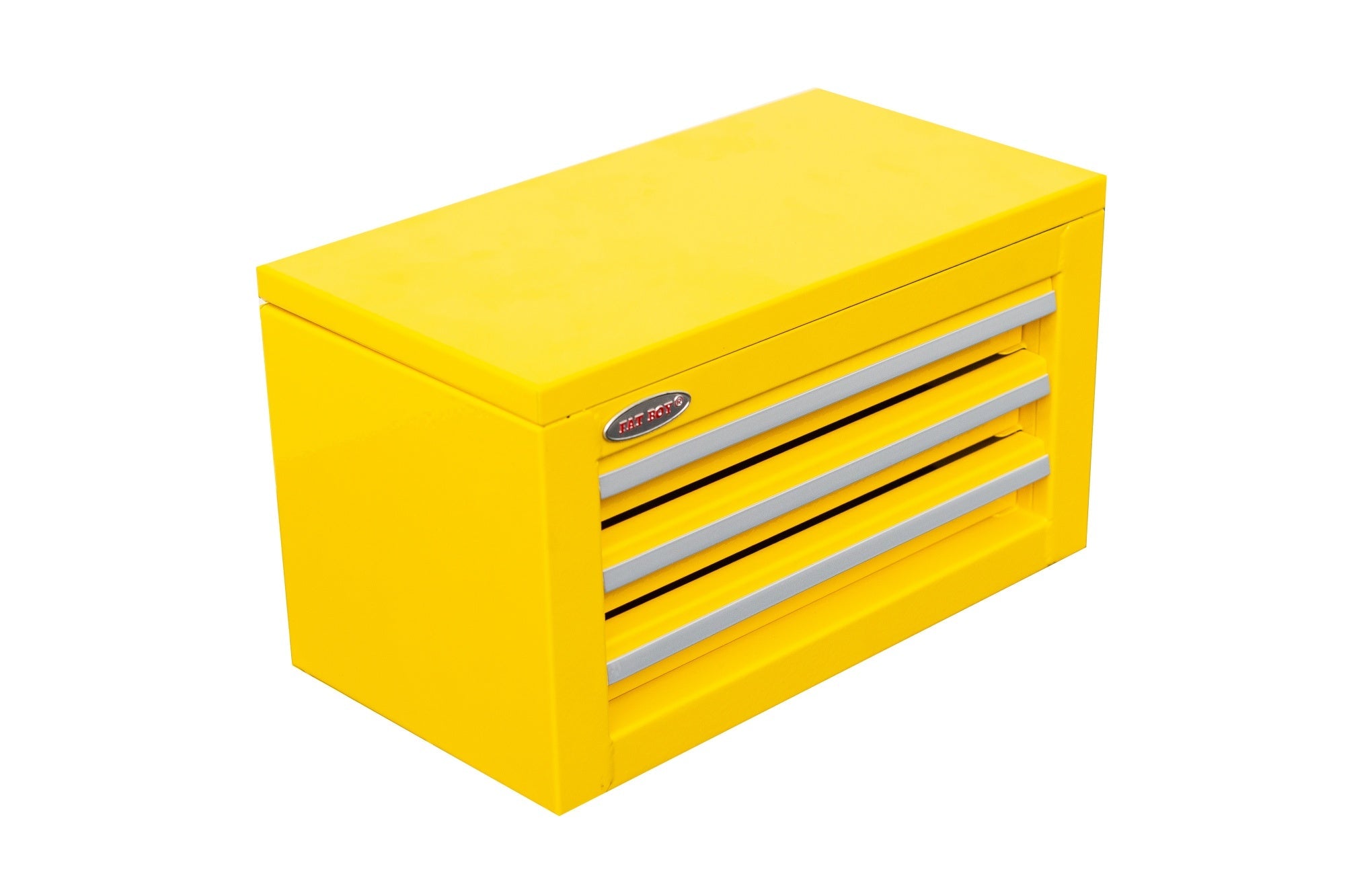 3 - Drawer Mini Tool Chest – Portable Steel Toolbox with Top Storage & PVC - Lined Drawers | Multiple Colors - Hand Tools with Yellow | Sold by Uncle Wiener's Wholesale
