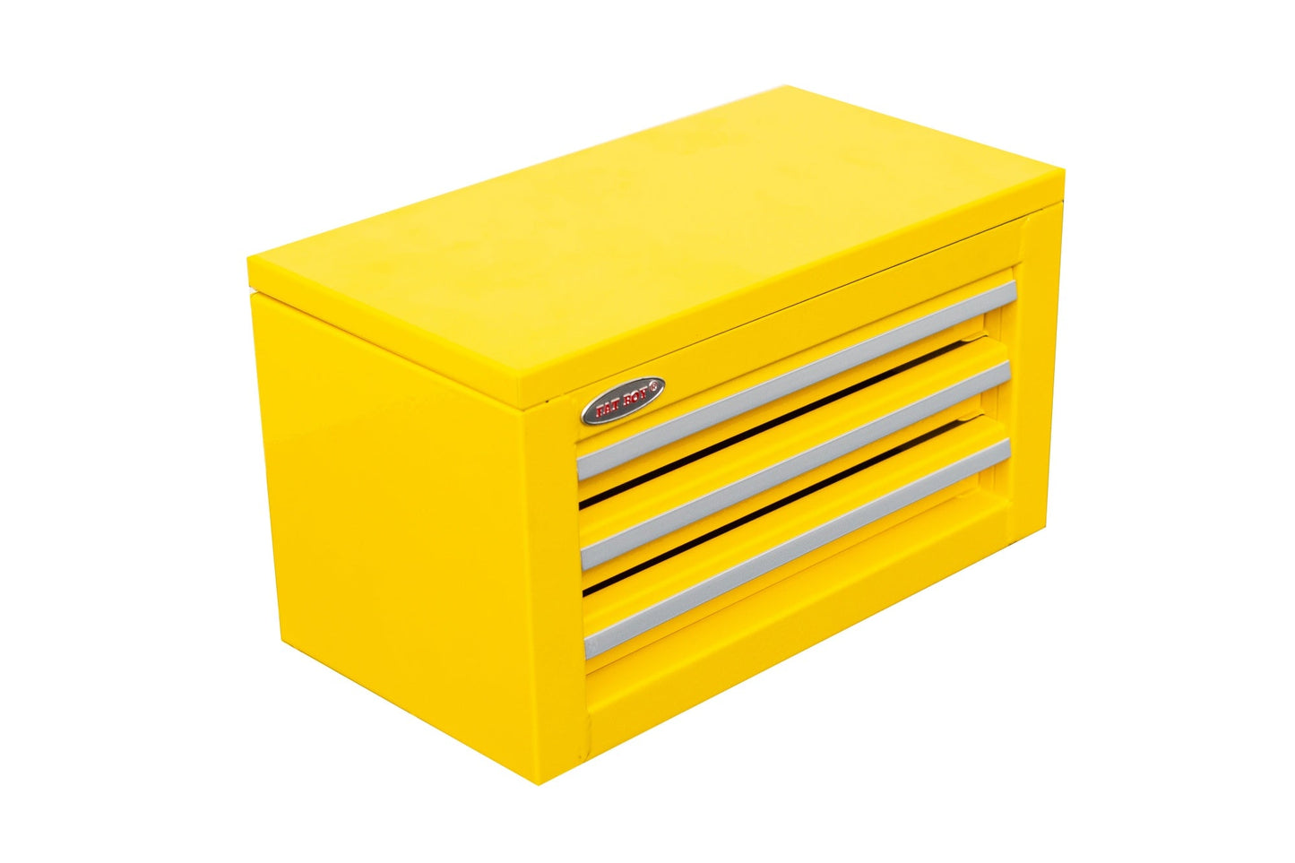 3 - Drawer Mini Tool Chest – Portable Steel Toolbox with Top Storage & PVC - Lined Drawers | Multiple Colors - Hand Tools with Yellow | Sold by Uncle Wiener's Wholesale