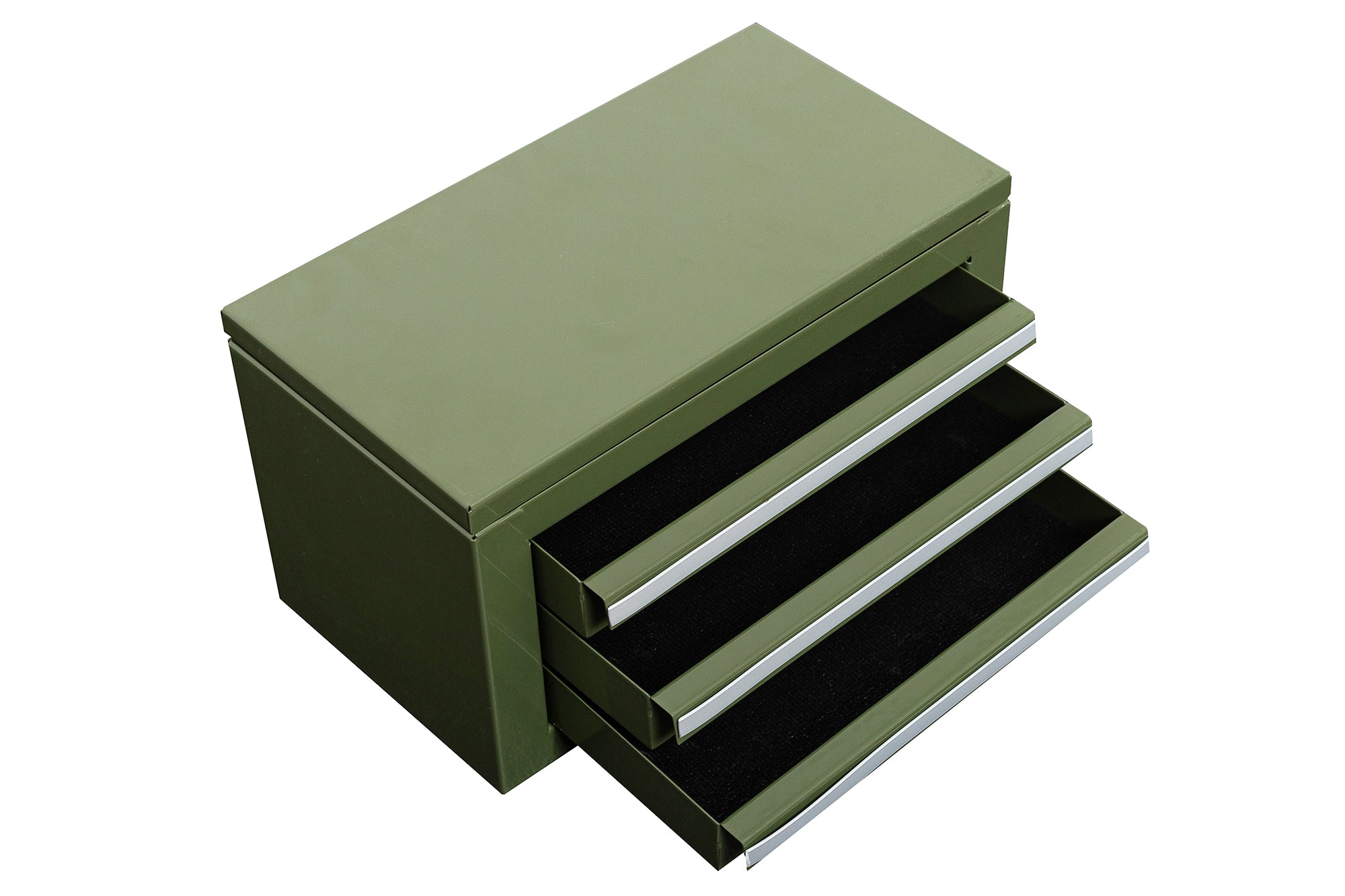 3 - Drawer Mini Tool Chest – Portable Steel Toolbox with Top Storage & PVC - Lined Drawers | Multiple Colors - with | Sold by Uncle Wiener's Wholesale