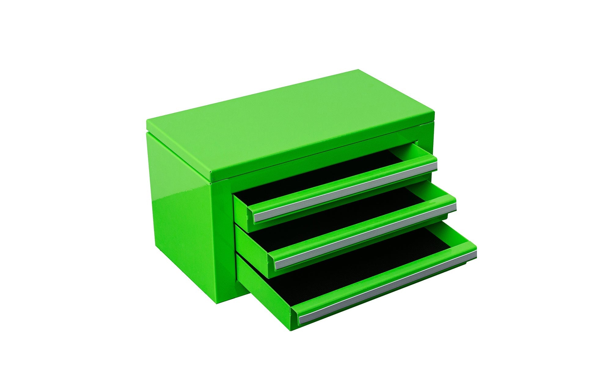 3 - Drawer Mini Tool Chest – Portable Steel Toolbox with Top Storage & PVC - Lined Drawers | Multiple Colors - with | Sold by Uncle Wiener's Wholesale