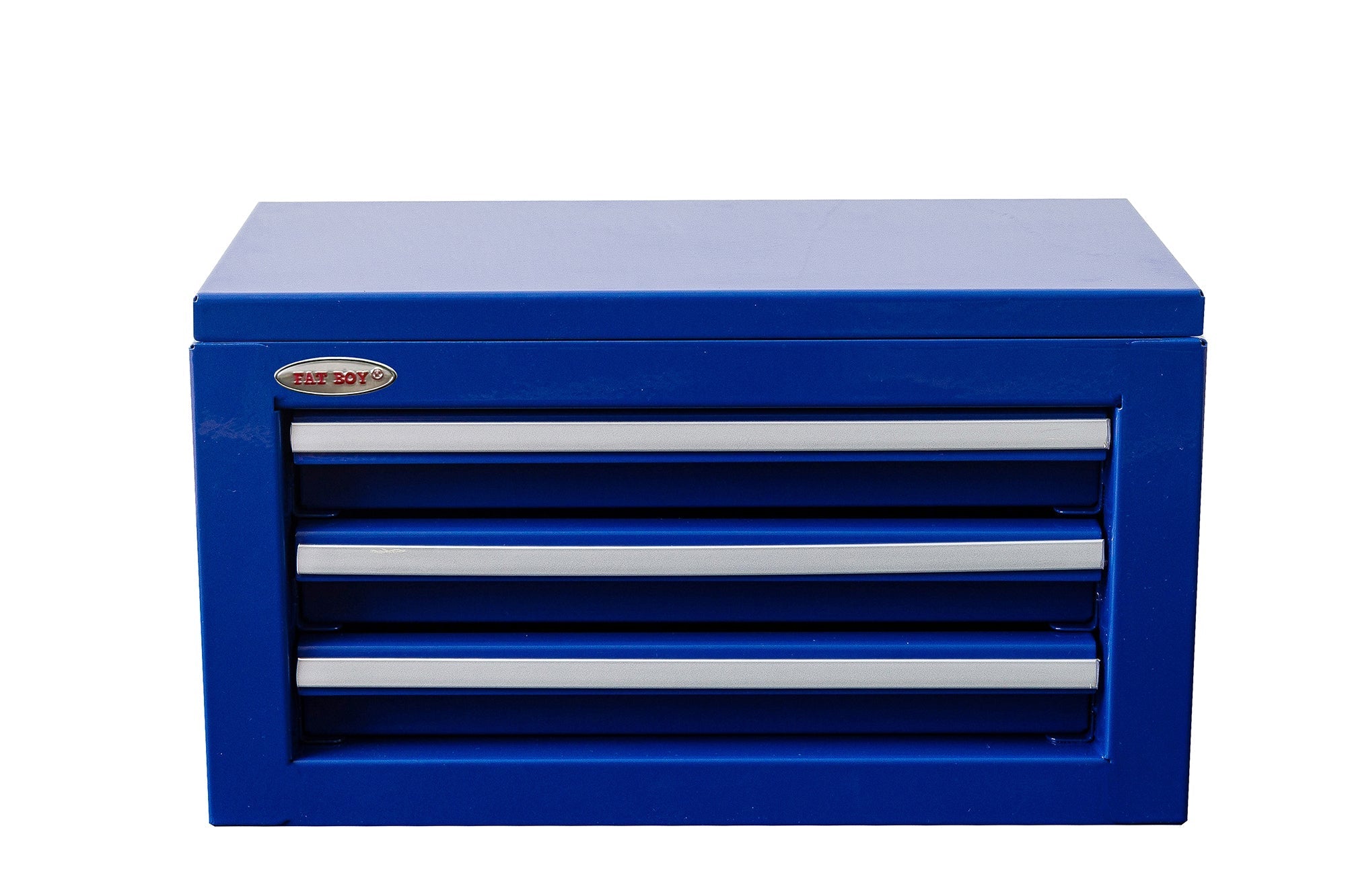 3 - Drawer Mini Tool Chest – Portable Steel Toolbox with Top Storage & PVC - Lined Drawers | Multiple Colors - with Dark Blue | Sold by Uncle Wiener's Wholesale