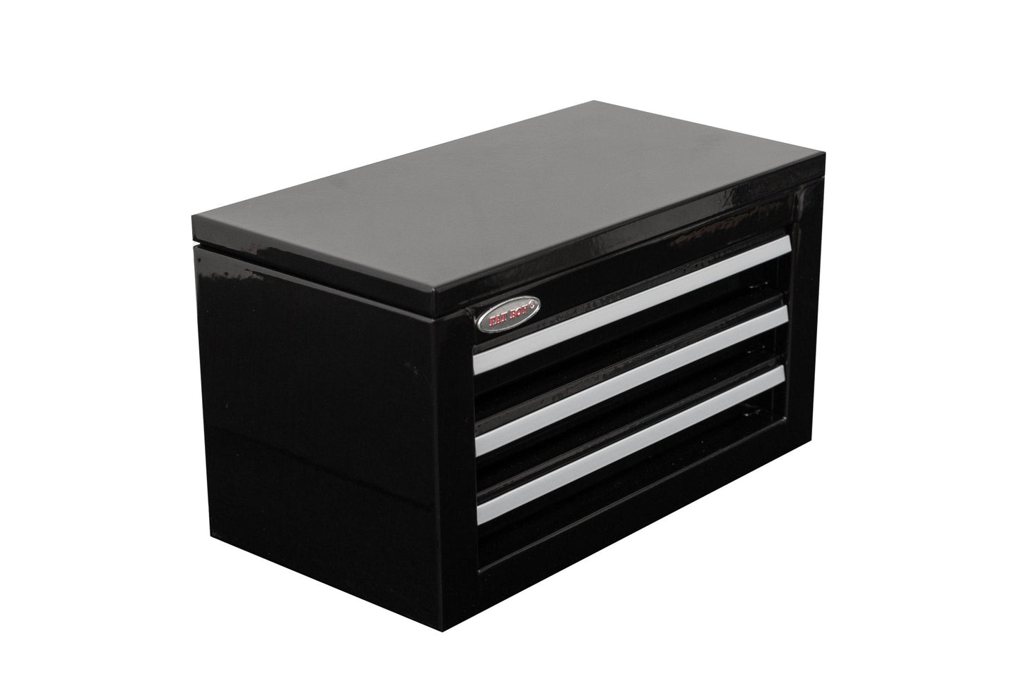3 - Drawer Mini Tool Chest – Portable Steel Toolbox with Top Storage & PVC - Lined Drawers | Multiple Colors - Hand Tools with Black / Red | Sold by Uncle Wiener's Wholesale