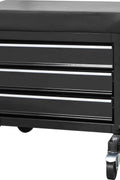 3 - Drawer Rolling Mechanics Seat with Tool Chest, Side Trays & Padded Cushion – 180KG Capacity Model MUSTB - with | Sold by Uncle Wiener's Wholesale