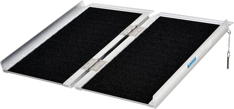 3 FT Folding Wheelchair Ramp – Portable Aluminum Mobility Ramp 1031204 - with | Sold by Uncle Wiener's Wholesale