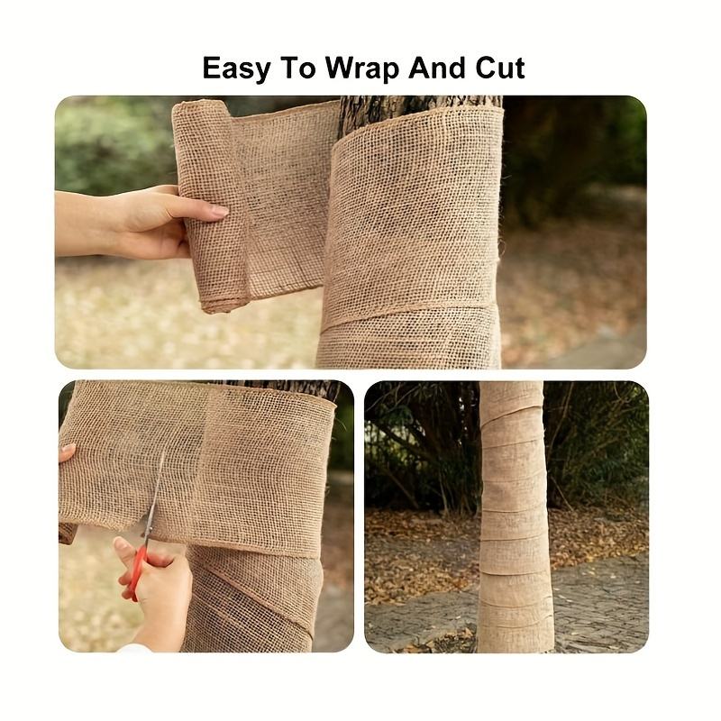 3 ft x 24 ft Burlap Fabric Roll 230 GSM Natural Jute - Style Garden, Craft & Décor Fabric F02 - with | Sold by Uncle Wiener's Wholesale