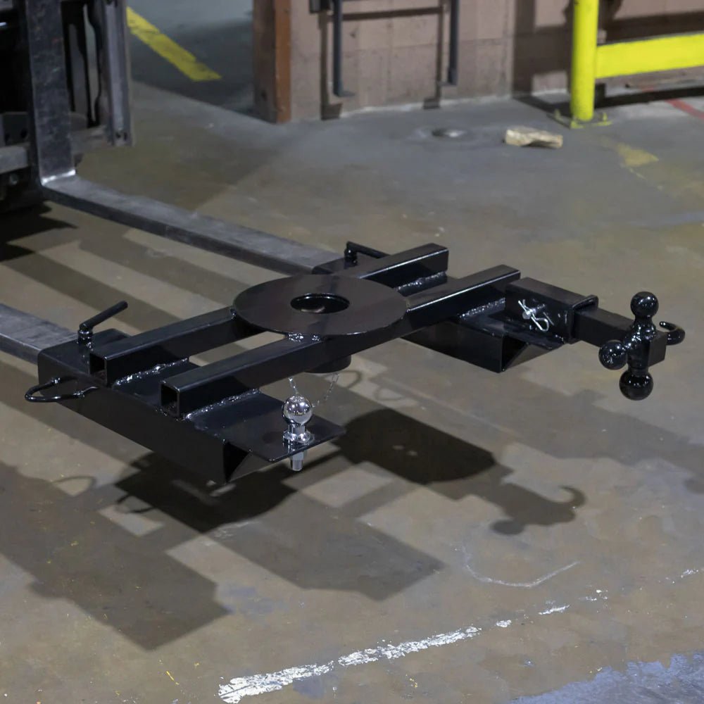 3 in 1 Forklift Mounted Hitch No King Pin 2in Receiver Gooseneck FG30 - with | Sold by Uncle Wiener's Wholesale