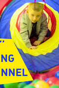 3 PCS Kids Play Tent with Tunnel and Ball Pit – Foldable Indoor & Outdoor Playhouse Set – RE1305 - with | Sold by Uncle Wiener's Wholesale